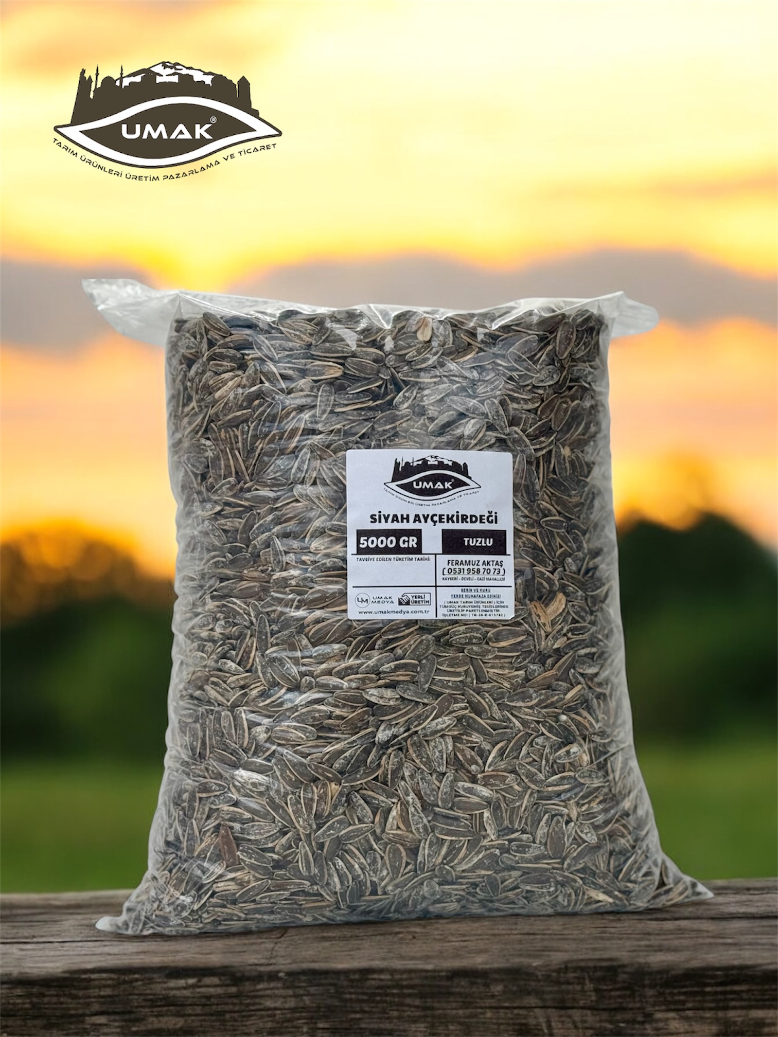 Çerezlik Ay Çekirdeği Tuzlu